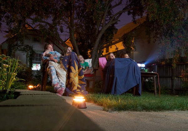 Setting Up a Backyard Theater